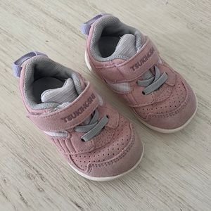 Tsukihoski racers - size 4.5 washable sneakers for toddler